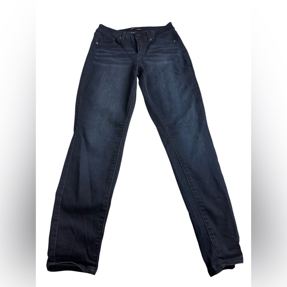 YMI Women's Deep Indigo Straight-Leg Jeans